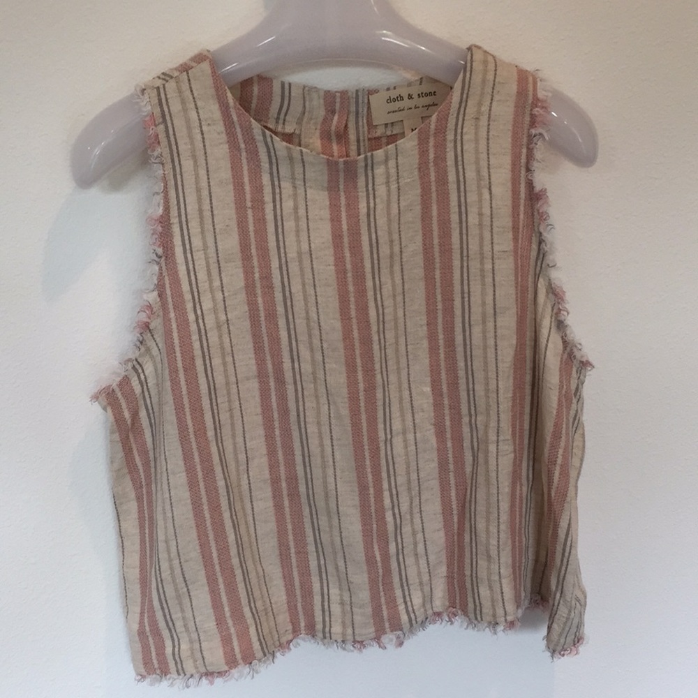 BNWOT Cloth & Stone tank short sleeve shirt